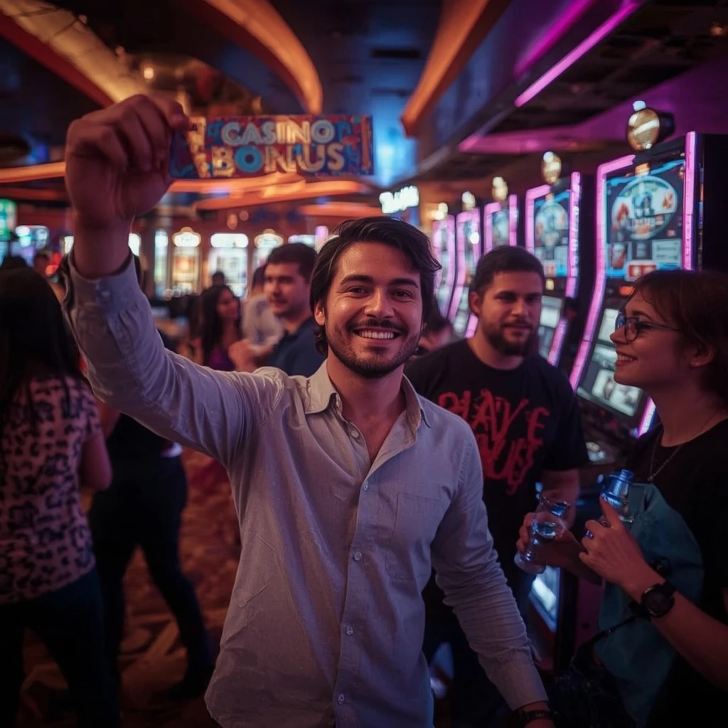 a person with a casino bonus CWINZ CASINO