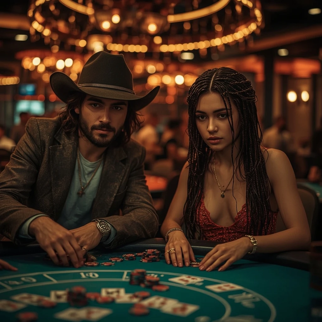 photo of two poker players CWINZ CASINO INDIA